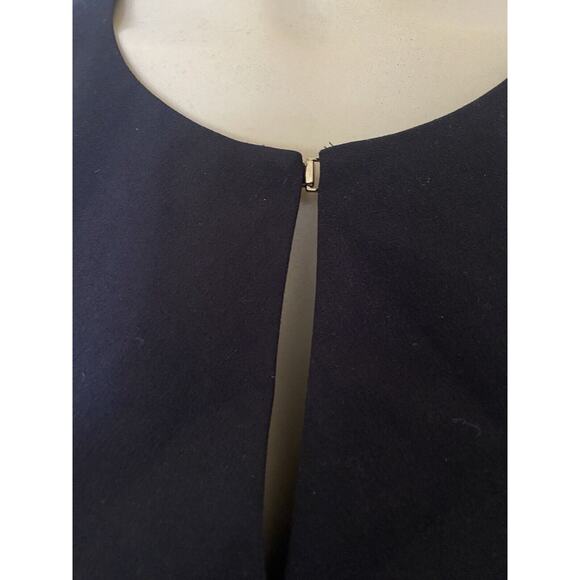 BOSS Hugo Boss Dress Damilia Black Sleeveless Virgin Wool Blend Keyhole … - Picture 4 of 9